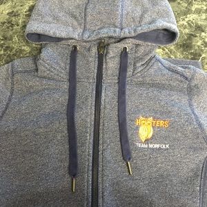 Official Hooters Zip Up Hoodie